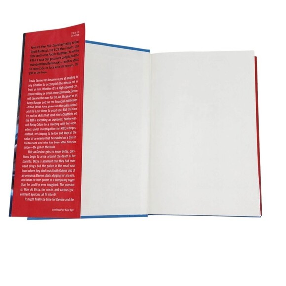 To Die For David Baldacci Hardcover 6:20 Man Thriller Mystery Crime 2024 - Picture 6 of 11